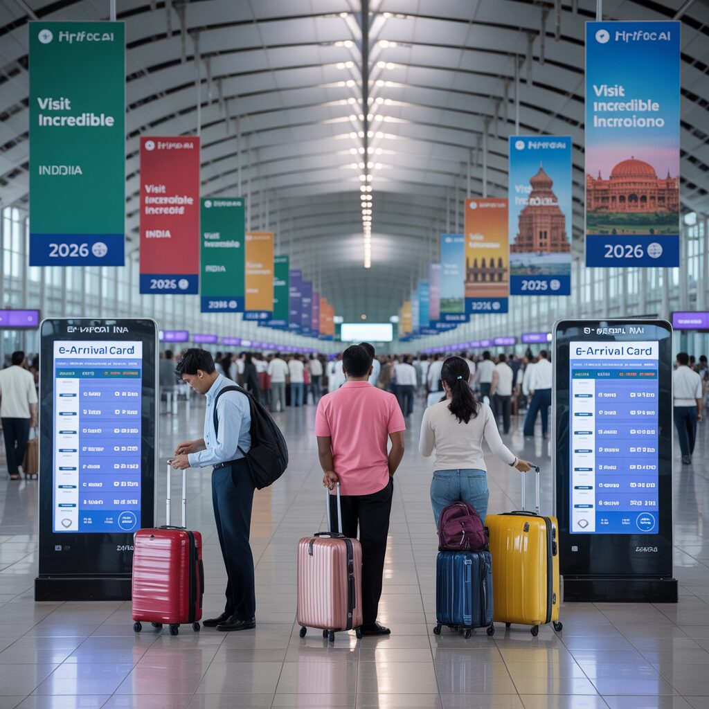 Carte e-Arrival Inde à l’aéroport de Bangalore (KIA) 2026 : Guide d’arrivée