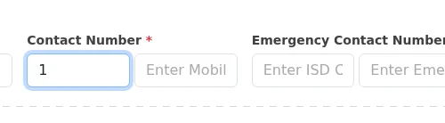 Step 5: Enter your country ISD code without the + sign (e.g., 1 for USA, 44 for 